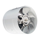 Maxbell inline duct fan air ventilator metal pipe ventilation exhaust fan 150mm 220V