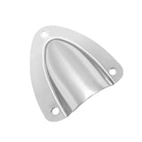 Maxbell 2x316 Stainless Steel Large Clam Shell Vent Wire Cable Cover For Boats Marine