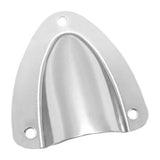 Maxbell 4x316 Stainless Steel Large Clam Shell Vent Wire Cable Cover For Boats Marine