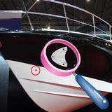 Maxbell 2x316 Stainless Steel Large Clam Shell Vent Wire Cable Cover For Boats Marine