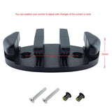 Maxbell Maxbell Zigzag Anchor for Cleat Kayak Kayaking Canoeing Rafting with Screws