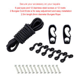 Maxbell Maxbell Kayak & Canoe Deck Bungee Kit with 8 feet Cord