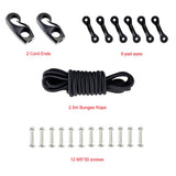 Maxbell Maxbell Kayak & Canoe Deck Bungee Kit with 8 feet Cord