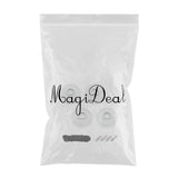 Maxbell Maxbell 4x 316 Stainless Steel D-Ring Patch for PVC Inflatable Boat White