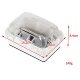 2xUniversal Electric Agitation Reel Power Socket Fishing Boat Junction Box