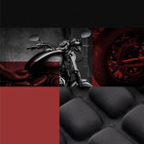 Maxbell 2Pcs Motorcycle Bikes 3D Seat Cushions Pressure Relief Universal for Cruiser