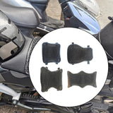 Maxbell 2Pcs Motorcycle Bikes 3D Seat Cushions Pressure Relief Universal for Cruiser