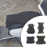Maxbell 2Pcs Motorcycle Bikes 3D Seat Cushions Pressure Relief Universal for Cruiser