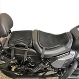 Maxbell 2Pcs Motorcycle Bikes 3D Seat Cushions Pressure Relief Universal for Cruiser