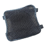 Maxbell 2Pcs Motorcycle Bikes 3D Seat Cushions Pressure Relief Universal for Cruiser