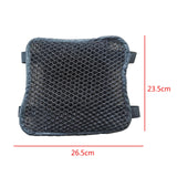 Maxbell 2Pcs Motorcycle Bikes 3D Seat Cushions Pressure Relief Universal for Cruiser