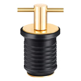 Maxbell 2xBoat Drain Plug 3/4'' or 1-1/4'' Screw T-Shaped Handle for 19mm 32mm Hole Brass 19mm