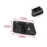 Maxbell Turn Signal Switch Button for Gy6 50cc 125cc 150cc Scooter Replace