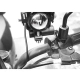 Maxbell 4xRear View Mirror Mount Extender Light Phone Holder Stand for Motorcycle