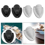 Maxbell 3xClam Shell Vent Cap Easy Installation for Van Yacht Outdoor Application black 56x60MM