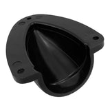 Maxbell 3xClam Shell Vent Cap Easy Installation for Van Yacht Outdoor Application black 56x60MM