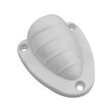 Maxbell 2xClam Shell Vent Cap Easy Installation for Van Yacht Outdoor Application white 65x73MM