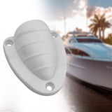 Maxbell 3xClam Shell Vent Cap Easy Installation for Van Yacht Outdoor Application white 65x73MM
