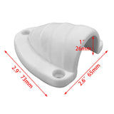 Maxbell 3xClam Shell Vent Cap Easy Installation for Van Yacht Outdoor Application white 65x73MM