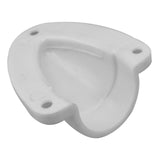 Maxbell 3xClam Shell Vent Cap Easy Installation for Van Yacht Outdoor Application white 65x73MM