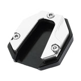 Maxbell 4xMotorcycle Kickstand Extender Pad Replacement Parts Side Stand Support Plate