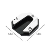Maxbell 3xMotorcycle Kickstand Extender Pad Replacement Parts Side Stand Support Plate