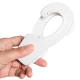 Maxbell 4xRail Mount Boat Fender Hanger Hooks Easily Adjust Fender in Height Line Clip 25mm