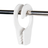 Maxbell 4xRail Mount Boat Fender Hanger Hooks Easily Adjust Fender in Height Line Clip 25mm
