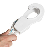 Maxbell 4xRail Mount Boat Fender Hanger Hooks Easily Adjust Fender in Height Line Clip 25mm