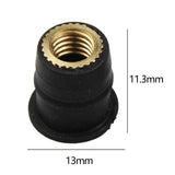 Maxbell 2x5x Windshield Well Nut Parts Replaces Repair Parts Assembly Fairing Fastener Thread M6