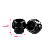 Maxbell 2xUniversal Motorcycle Front Fork Frame Sliders Sturdy Accessory CNC Aluminium Black
