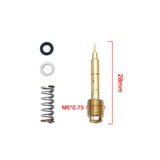 Maxbell 2xAir Fuel Mixture Screw Spare Parts Carb Kit for Keihin Cvk34/36/40 CV40 28mm