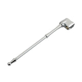 Maxbell 2xMotorcycle Flag Pole Durable Motorcycle Flagpole Mount for Honda GL1800 Silver