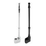 Maxbell 2xMotorcycle Flag Pole Durable Motorcycle Flagpole Mount for Honda GL1800 Silver