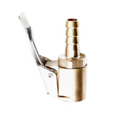 Generic Car Air Inflator Pump Hose Nozzle Adapter Tire Chuck Valve Clip On Hole 6mm