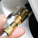 Generic Car Air Inflator Pump Hose Nozzle Adapter Tire Chuck Valve Clip On Hole 6mm