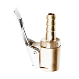 Generic Car Air Inflator Pump Hose Nozzle Adapter Tire Chuck Valve Clip On Hole 6mm