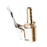 Generic Car Air Inflator Pump Hose Nozzle Adapter Tire Chuck Valve Clip On Hole 6mm