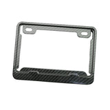 Maxbell Generic Motorbike Number Plate Bracket Replace Sturdy Number Plate Mount Carbon Pattern