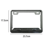 Maxbell Generic Motorbike Number Plate Bracket Replace Sturdy Number Plate Mount Carbon Pattern