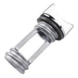 Maxbell Maxbell Kayak Boat Drain Plug Yacht Raft Drain Hole Stopper Bung Stainless Steel black