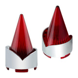 Maxbell Maxbell 2Pcs Turn Signal Light Lens Cover Lampshade for Road Glide Street Glide Red