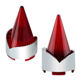 Maxbell Maxbell 2Pcs Turn Signal Light Lens Cover Lampshade for Road Glide Street Glide Red