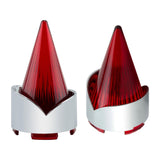 Maxbell Maxbell 2Pcs Turn Signal Light Lens Cover Lampshade for Road Glide Street Glide Red