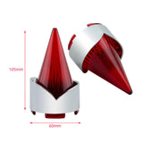 Maxbell Maxbell 2Pcs Turn Signal Light Lens Cover Lampshade for Road Glide Street Glide Red