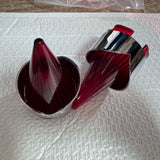 Maxbell Maxbell 2Pcs Turn Signal Light Lens Cover Lampshade for Road Glide Street Glide Red