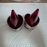 Maxbell Maxbell 2Pcs Turn Signal Light Lens Cover Lampshade for Road Glide Street Glide Red