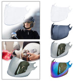 Maxbell 2xMotorcycle Helmets Visor Lens Sturdy Motorcycle Wind Cover Lens for LS2 Transparent