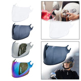 Maxbell 2xMotorcycle Helmets Visor Lens Sturdy Motorcycle Wind Cover Lens for LS2 Transparent