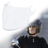 Maxbell 2xMotorcycle Helmets Visor Lens Sturdy Motorcycle Wind Cover Lens for LS2 Transparent